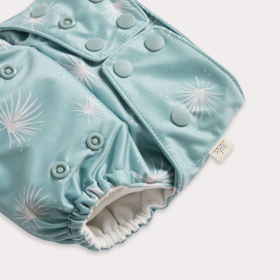 Aqua Palms 2.0 Modern Cloth Nappy