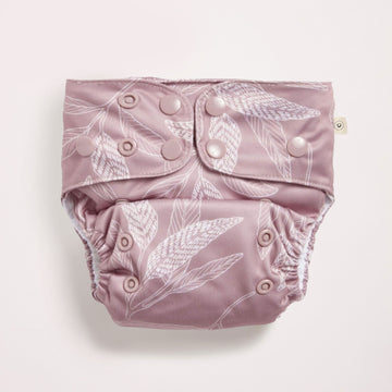 Mauve Native 2.0 Modern Cloth Nappy