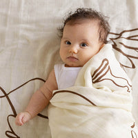 Zodiac Muslin Swaddle - Virgo